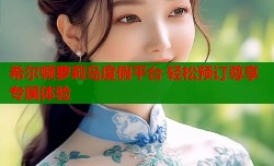 希尔顿萝莉岛度假平台 轻松预订尊享专属体验