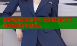 萝莉岛事件揭秘平台 真实曝光权贵丑闻与受害者举报中心