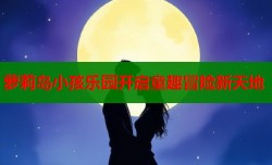 萝莉岛小孩乐园开启童趣冒险新天地