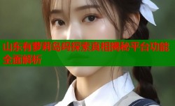 山东有萝莉岛吗探索真相揭秘平台功能全面解析