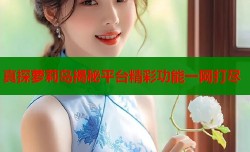 真探萝莉岛揭秘平台精彩功能一网打尽