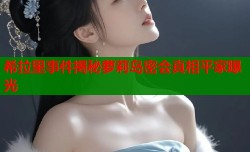 希拉里事件揭秘萝莉岛密会真相平家曝光
