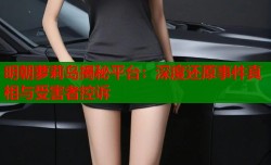 明朝萝莉岛揭秘平台：深度还原事件真相与受害者控诉