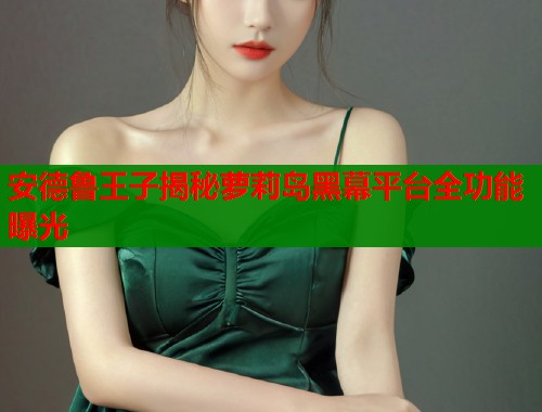 安德鲁王子揭秘萝莉岛黑幕平台全功能曝光  第1张