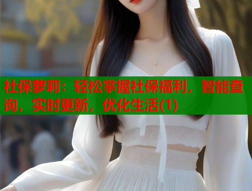 社保萝莉：轻松掌握社保福利，智能查询，实时更新，优化生活(1)  第1张