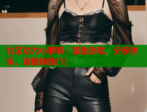 社区动力小萝莉：聚集创意，分享快乐，连接你我(1)  第2张