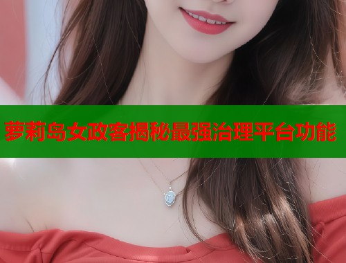 萝莉岛女政客揭秘最强治理平台功能  第1张